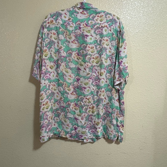 All Saints Floral Multicolor Men's Shirt - Picture 2 of 5